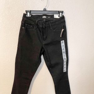 Old Navy | Pop Icon Skinny Jeans in Black | Size 4 Long
